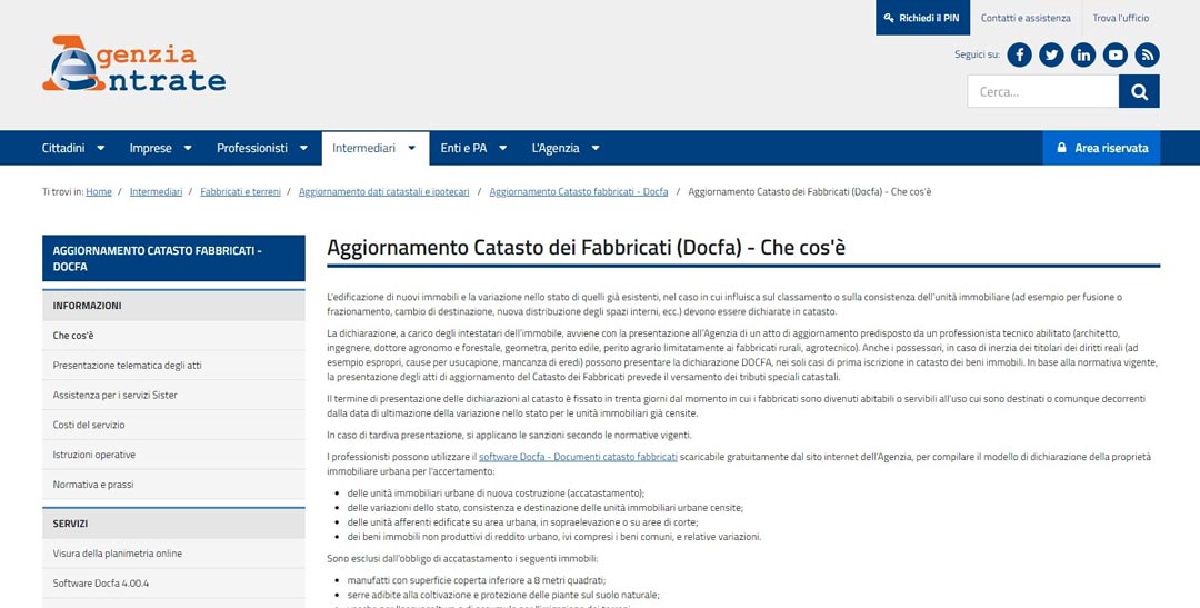 procedura Docfa